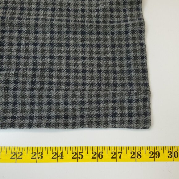 J. Jill Pants Womens Small Petite Ponte Full Leg Checked Pull On Stretch Mid - Picture 10 of 11